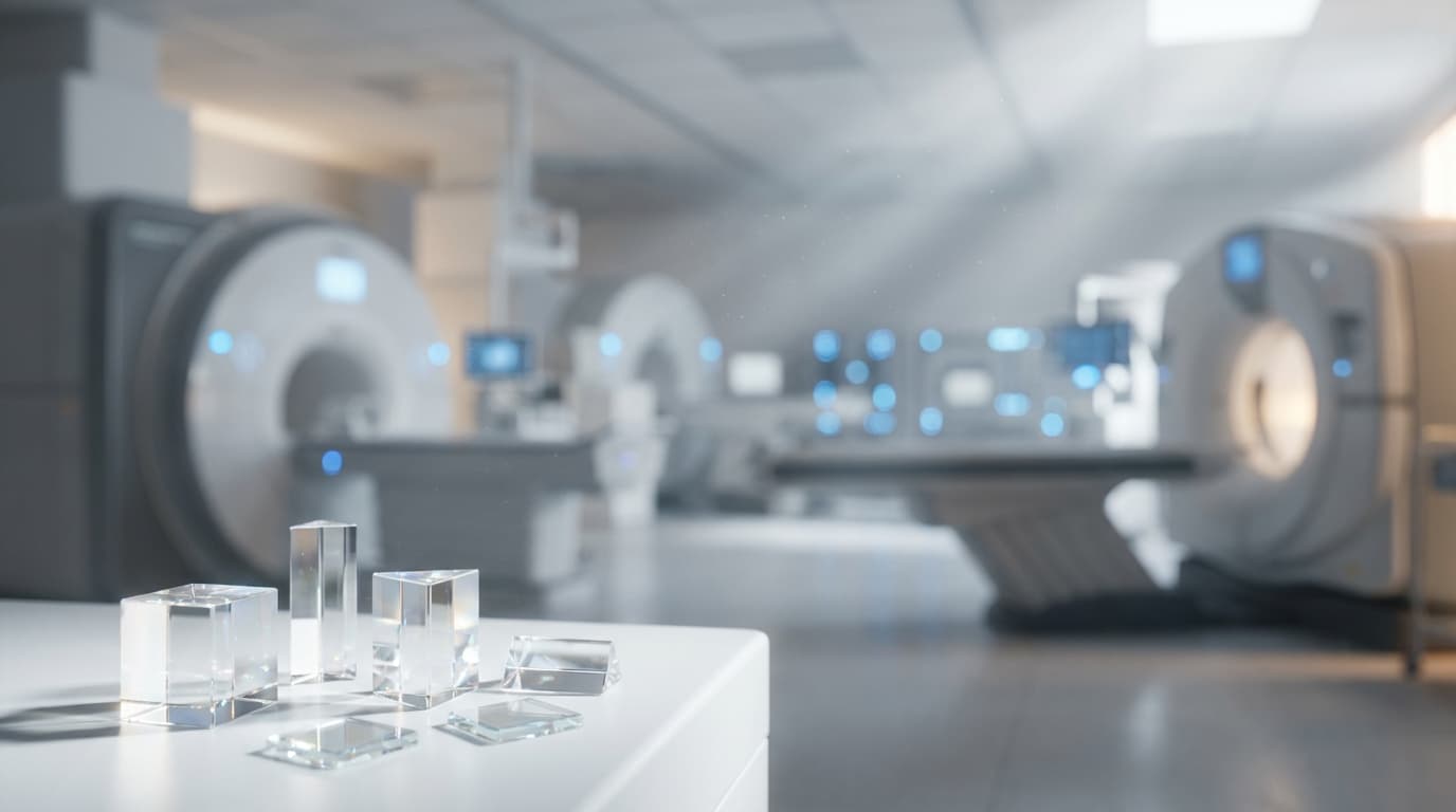 Specialized medical equipment being used by healthcare professional